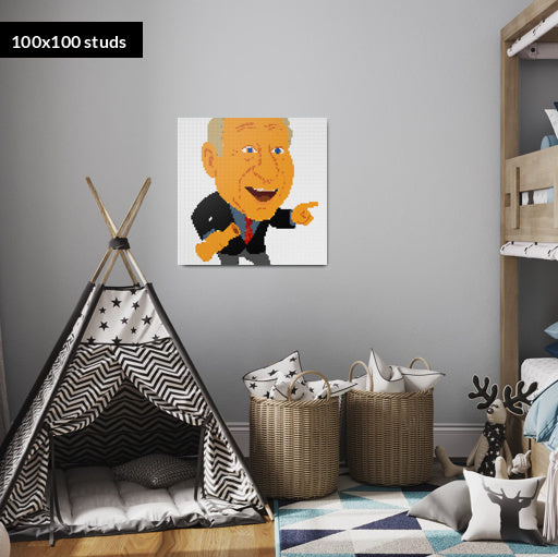 100*100studs, 80*80cm, 31,5*31,5inch