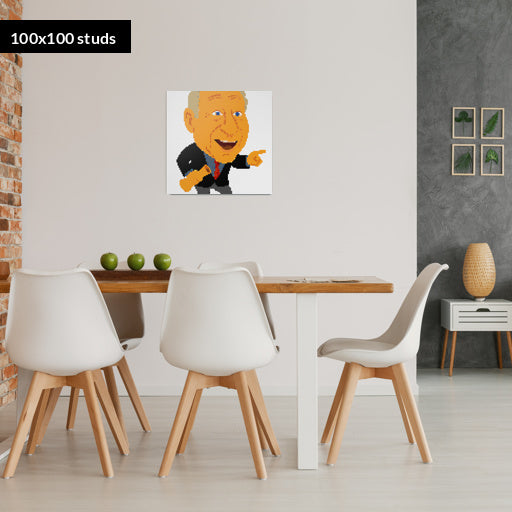 100*100studs, 80*80cm, 31,5*31,5inch