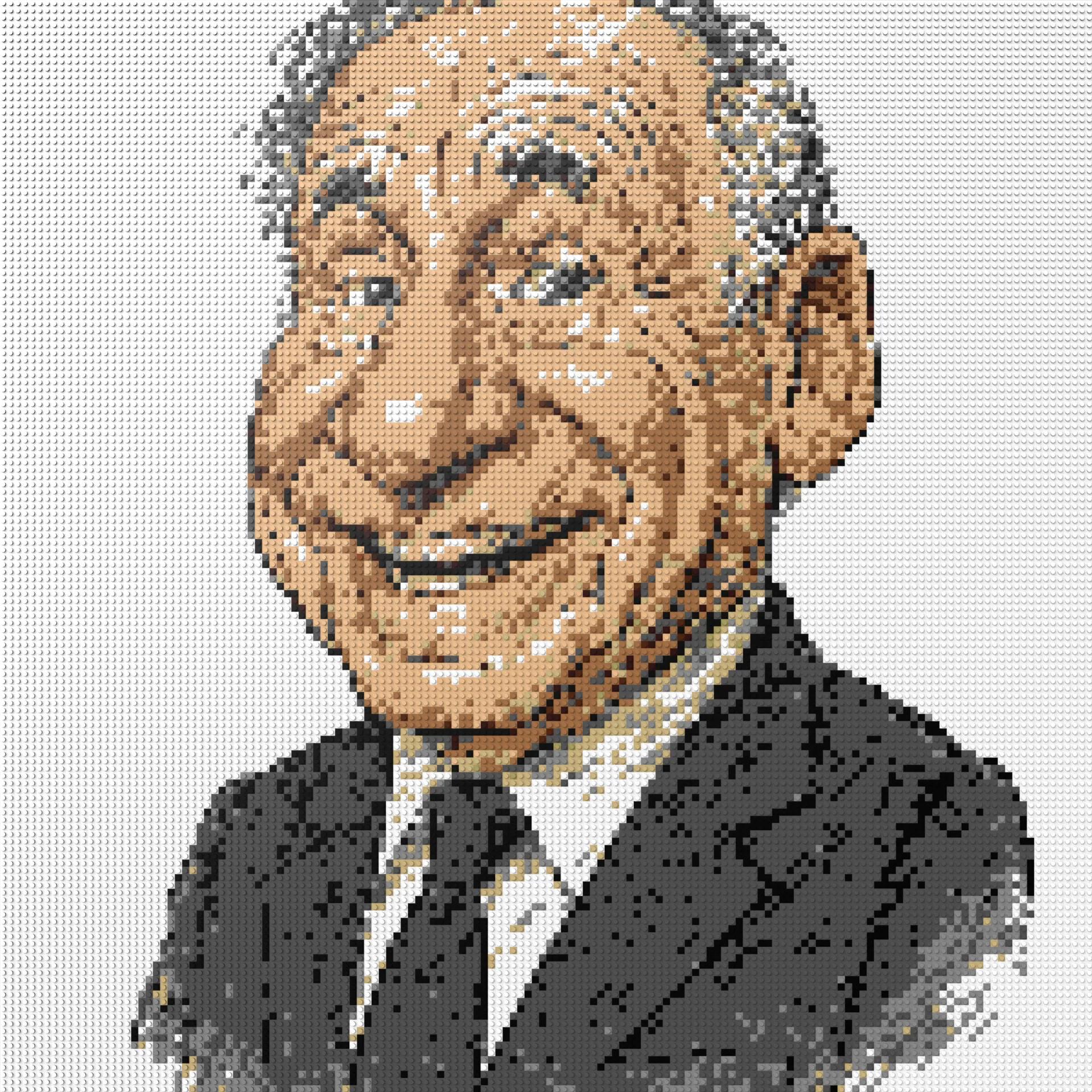 150*150studs, 120*120cm, 47,25*47,25inch