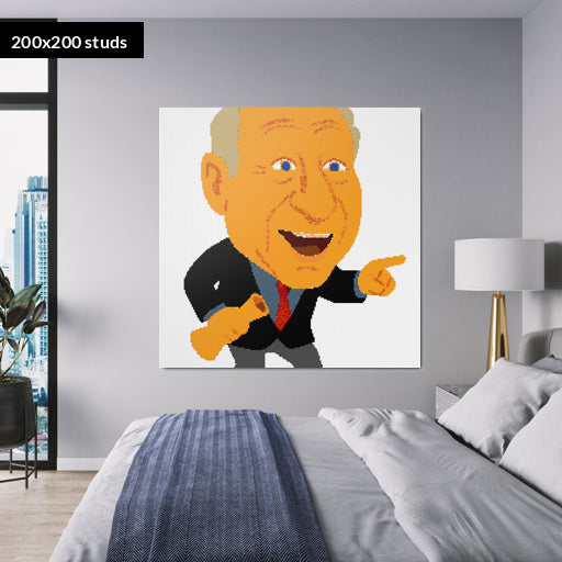 200*200studs, 160*160cm, 63*63inch