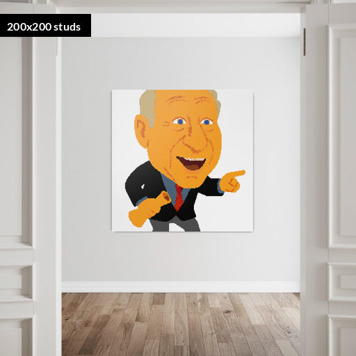 200*200studs, 160*160cm, 63*63inch