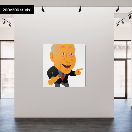 200*200studs, 160*160cm, 63*63inch
