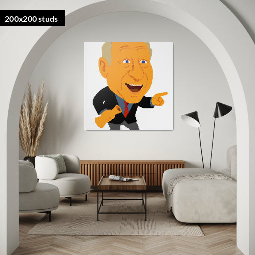 200*200studs, 160*160cm, 63*63inch