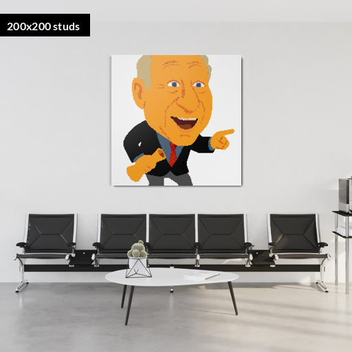 200*200studs, 160*160cm, 63*63inch