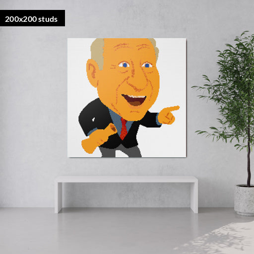 200*200studs, 160*160cm, 63*63inch