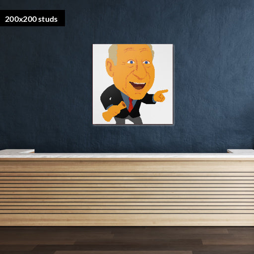 200*200studs, 160*160cm, 63*63inch