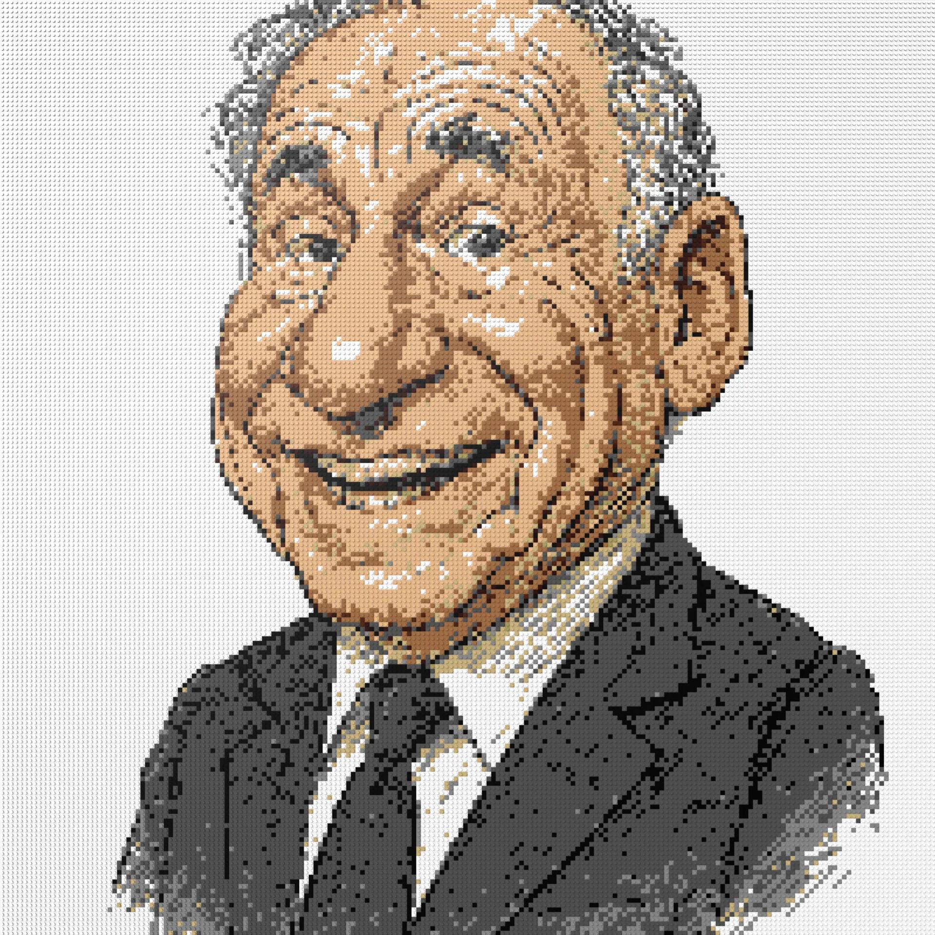 200*200studs, 160*160cm, 63*63inch