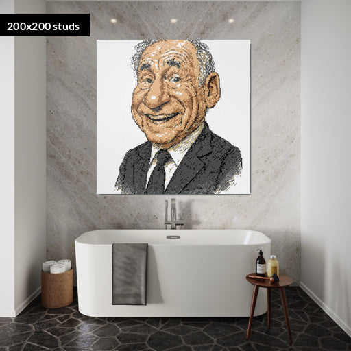 200*200studs, 160*160cm, 63*63inch