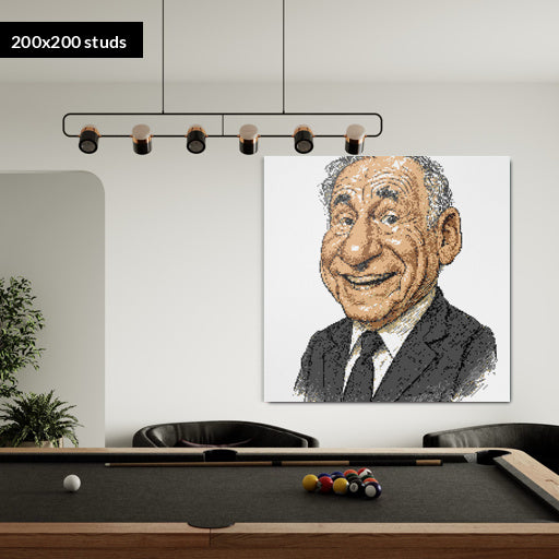 200*200studs, 160*160cm, 63*63inch