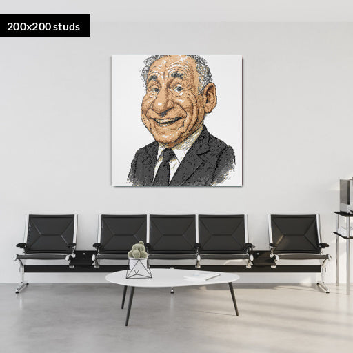 200*200studs, 160*160cm, 63*63inch