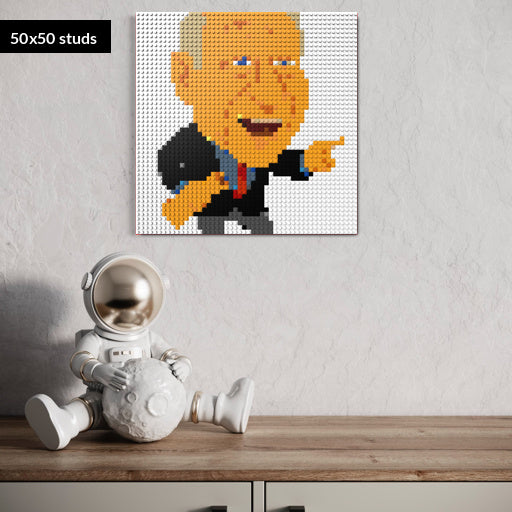 50*50studs, 40*40cm, 15,75*15,75inch