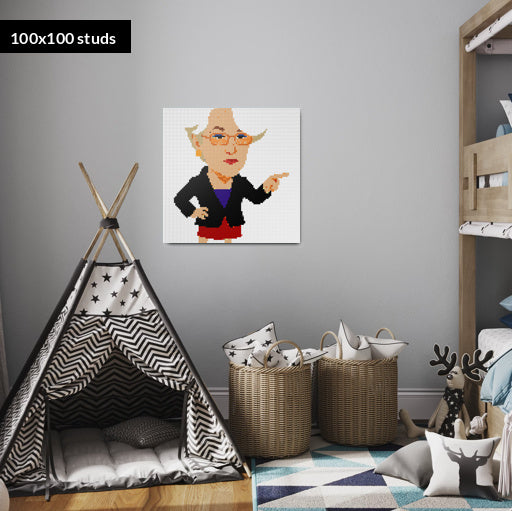 100*100studs, 80*80cm, 31,5*31,5inch