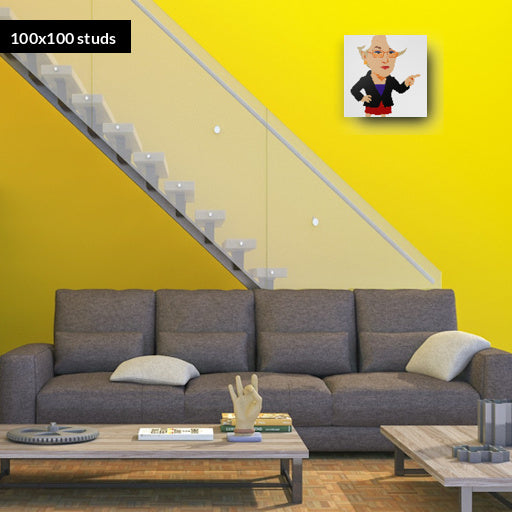 100*100studs, 80*80cm, 31,5*31,5inch