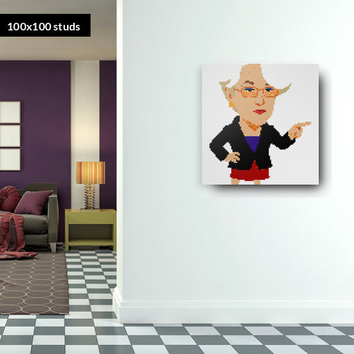 100*100studs, 80*80cm, 31,5*31,5inch