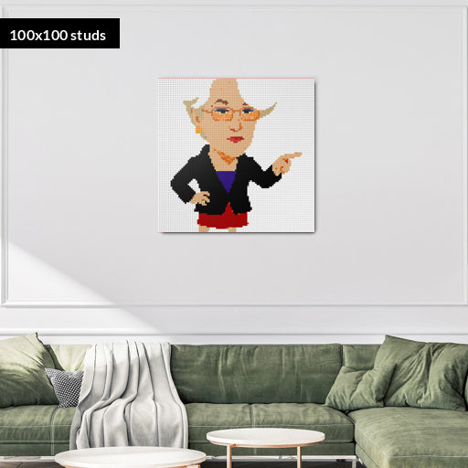 100*100studs, 80*80cm, 31,5*31,5inch