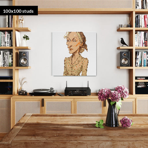 100*100studs, 80*80cm, 31,5*31,5inch