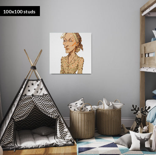 100*100studs, 80*80cm, 31,5*31,5inch