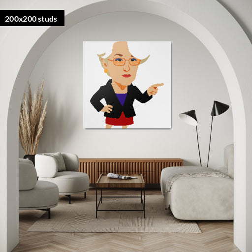 200*200studs, 160*160cm, 63*63inch