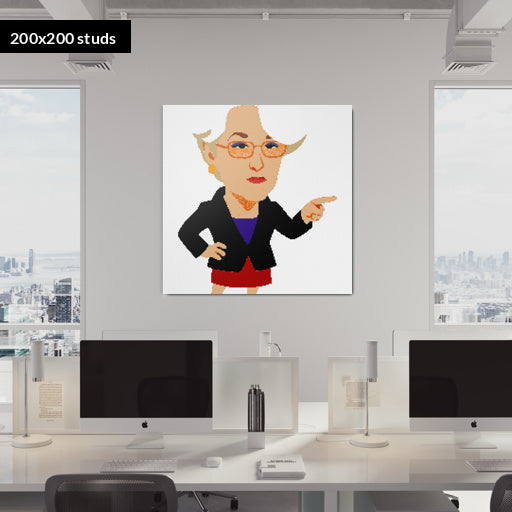 200*200studs, 160*160cm, 63*63inch