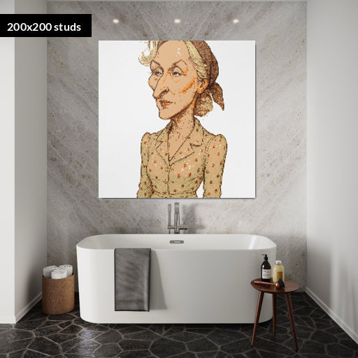 200*200studs, 160*160cm, 63*63inch