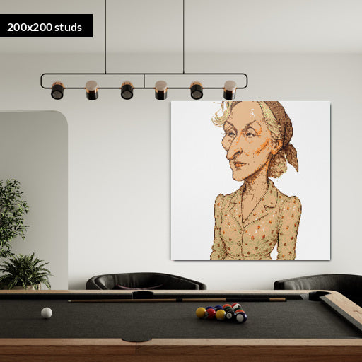 200*200studs, 160*160cm, 63*63inch