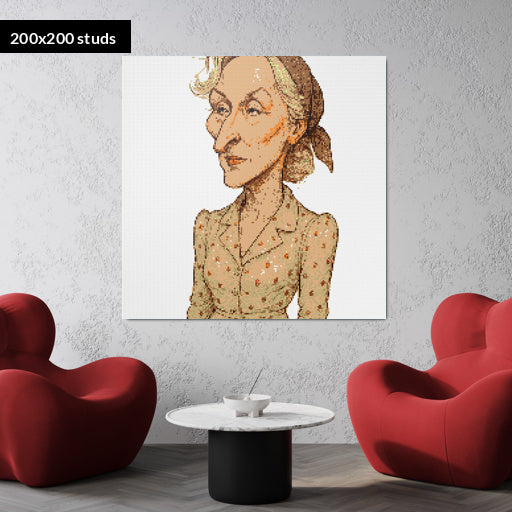 200*200studs, 160*160cm, 63*63inch