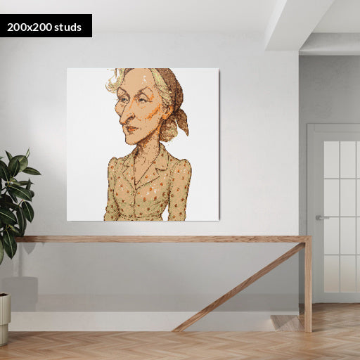 200*200studs, 160*160cm, 63*63inch