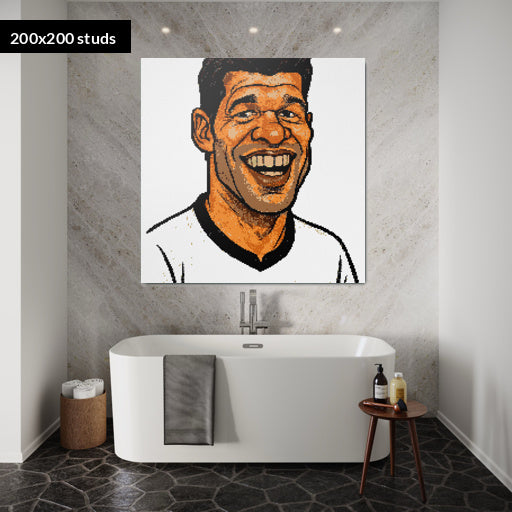 200*200studs, 160*160cm, 63*63inch