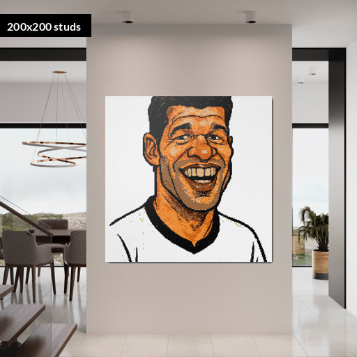 200*200studs, 160*160cm, 63*63inch