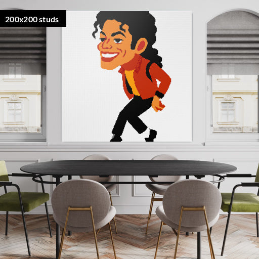 200*200studs, 160*160cm, 63*63inch