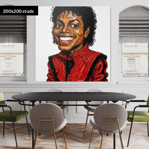 200*200studs, 160*160cm, 63*63inch