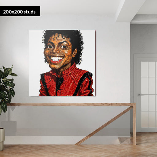 200*200studs, 160*160cm, 63*63inch