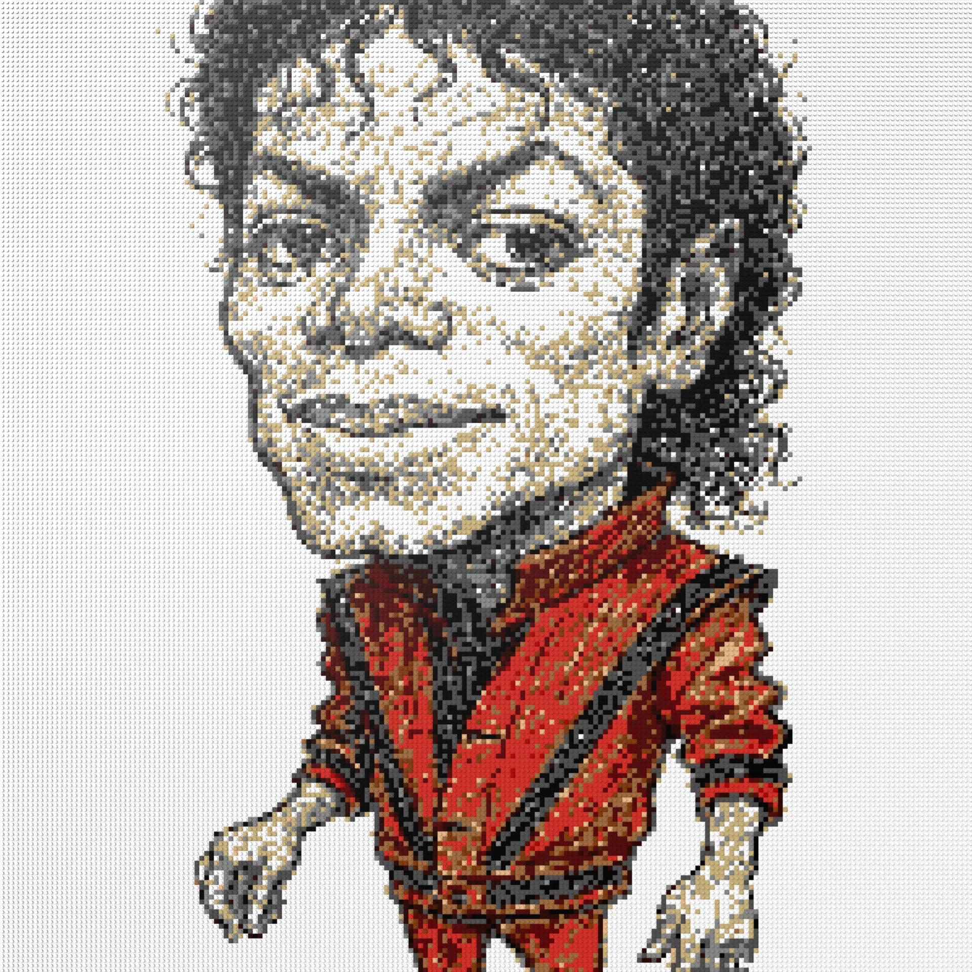 200*200studs, 160*160cm, 63*63inch