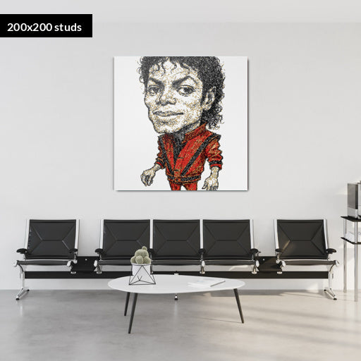 200*200studs, 160*160cm, 63*63inch