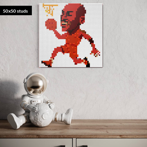 50*50studs, 40*40cm, 15,75*15,75inch