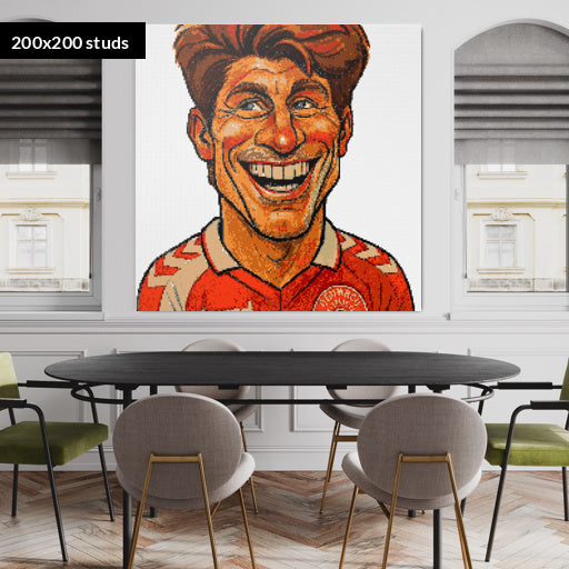 200*200studs, 160*160cm, 63*63inch