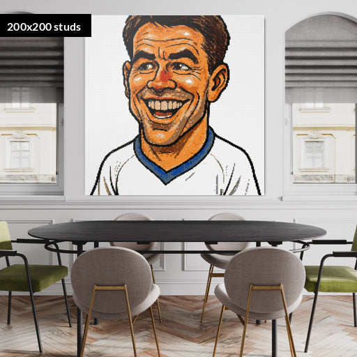 200*200studs, 160*160cm, 63*63inch