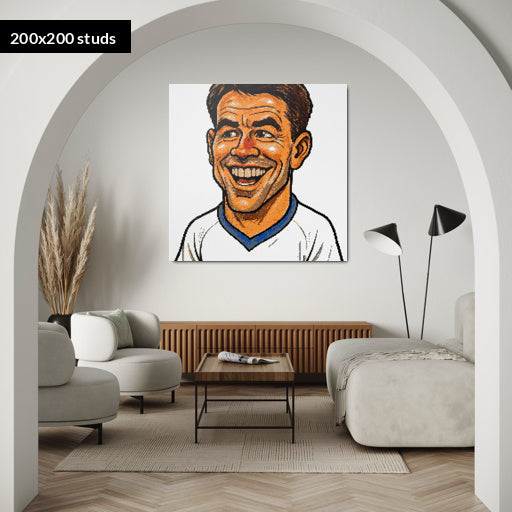 200*200studs, 160*160cm, 63*63inch