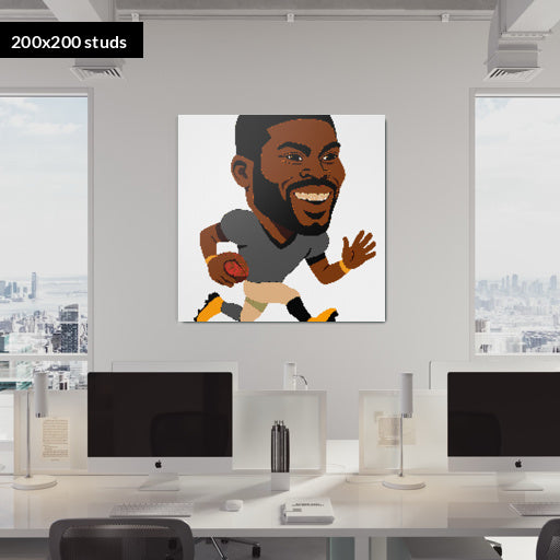 200*200studs, 160*160cm, 63*63inch