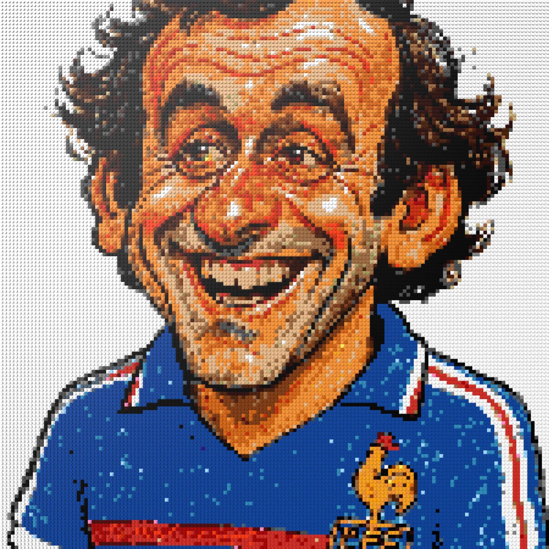 150*150studs, 120*120cm, 47,25*47,25inch