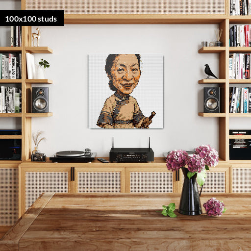 100*100studs, 80*80cm, 31,5*31,5inch