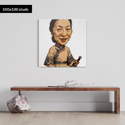 100*100studs, 80*80cm, 31,5*31,5inch