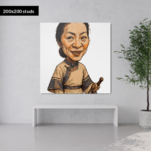 200*200studs, 160*160cm, 63*63inch