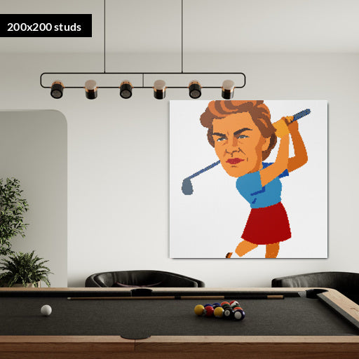 200*200studs, 160*160cm, 63*63inch