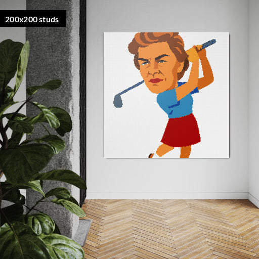 200*200studs, 160*160cm, 63*63inch
