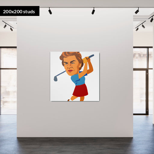 200*200studs, 160*160cm, 63*63inch