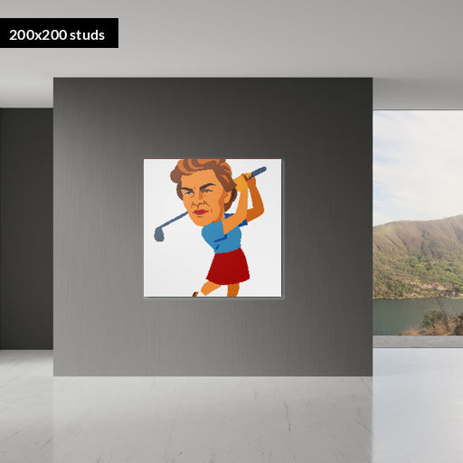 200*200studs, 160*160cm, 63*63inch