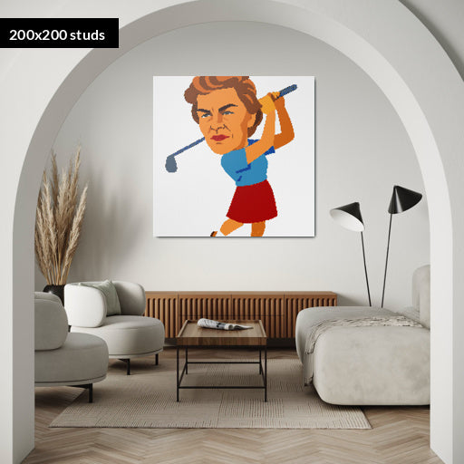 200*200studs, 160*160cm, 63*63inch
