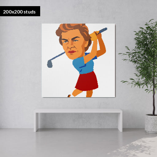 200*200studs, 160*160cm, 63*63inch