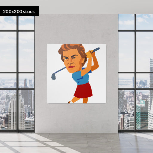 200*200studs, 160*160cm, 63*63inch